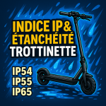 Indice IP trottinette électrique : comprendre IP54, IP55, IP65 pour choisir une trottinette étanche en 2025